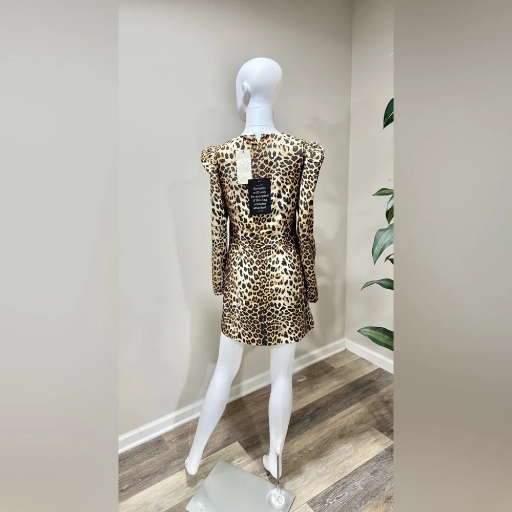 Tuckernuck x India Hicks Leopard Domino Dress | Size S NWT Retail: $198 - Image 9