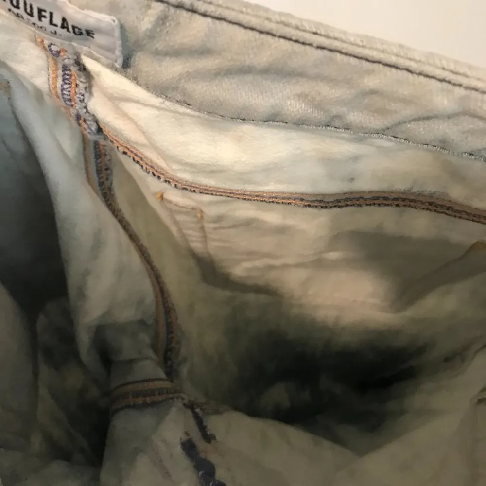 Camouflage AR & J. women's size 27 light streaked white - Image 6