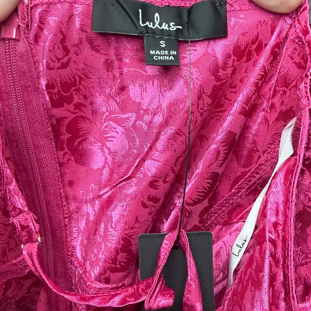 Lulu's Vibrant Pink Maxi Dress - Image 5