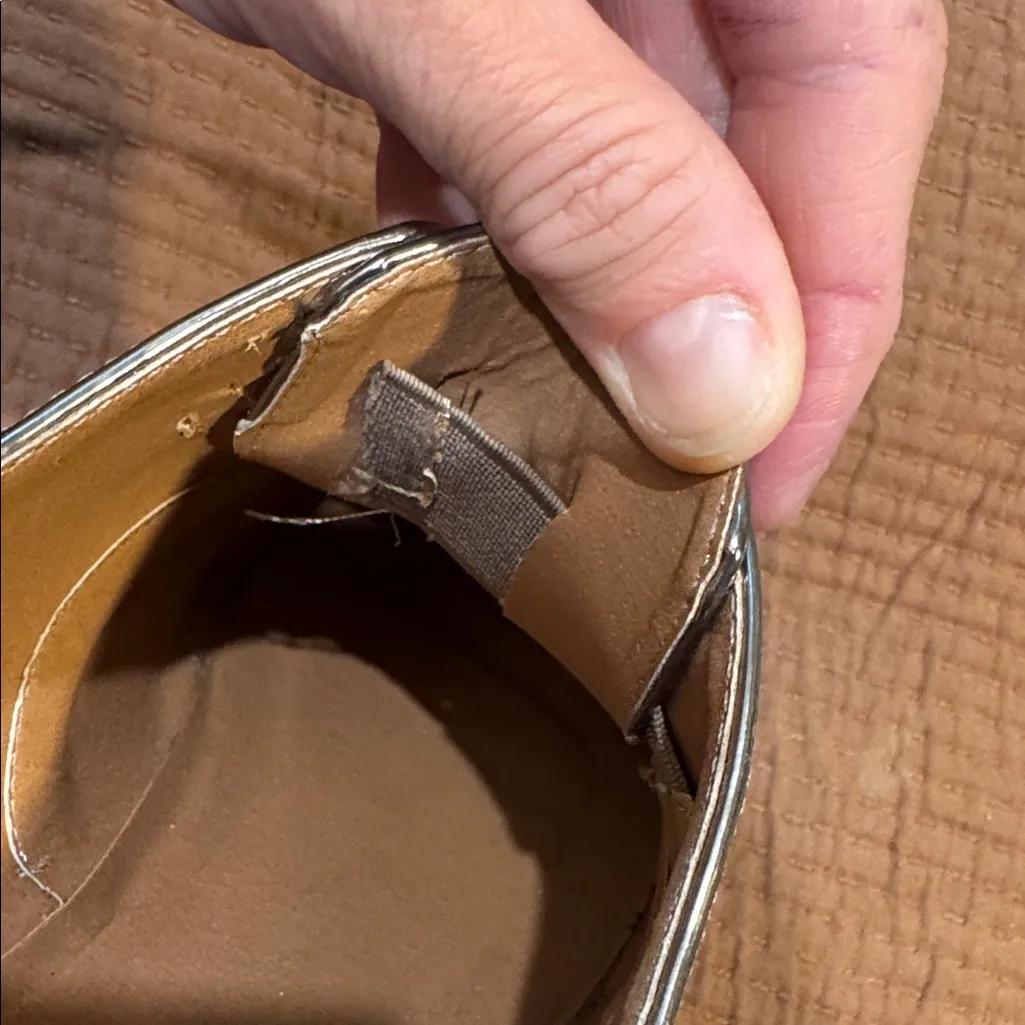 QUPID Silver oxford platform shoes 8 - Image 12