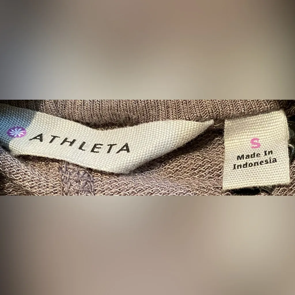 Athleta Women’s Size Small Dark Gray Pranayama Long‎ Wrap Tunic - Image 5