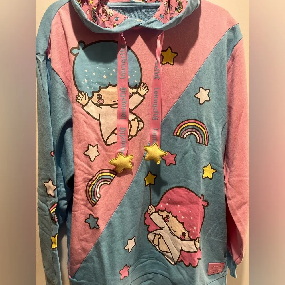 Loungefly x Sanrio Little Twin Stars Carnival Unisex Hoodie - Image 11