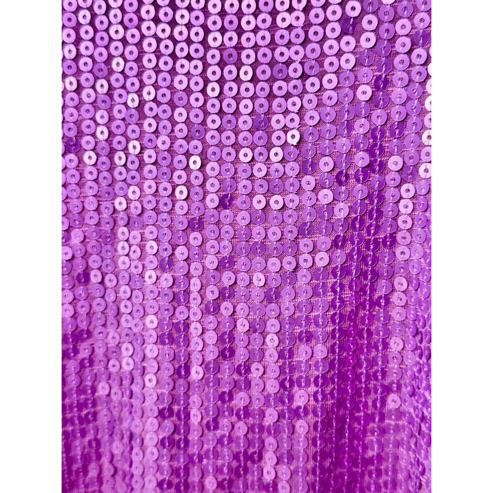 Ralph Lauren Purple Label Women’s Sequin Short Sleeve Top Wool Blend Size XL - Image 9