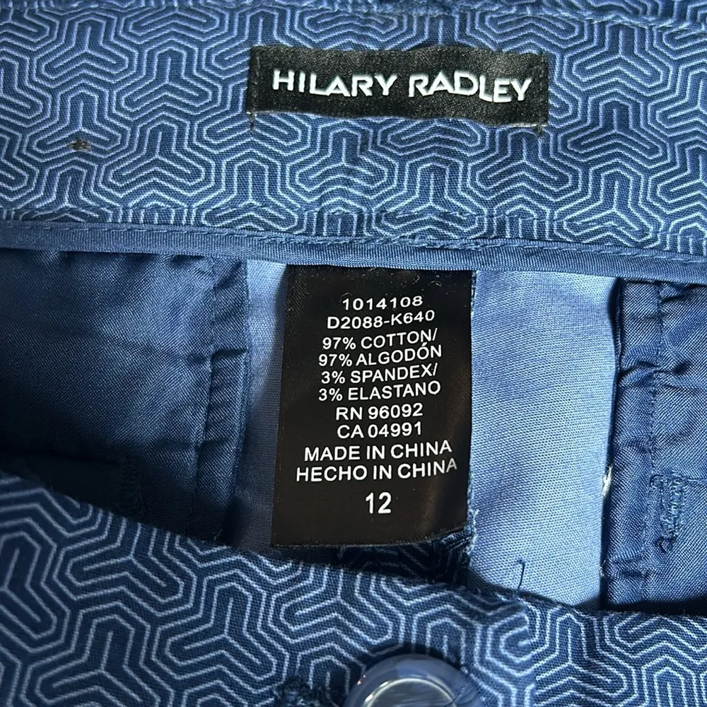 HILARY RADLEY blue capris - Image 4