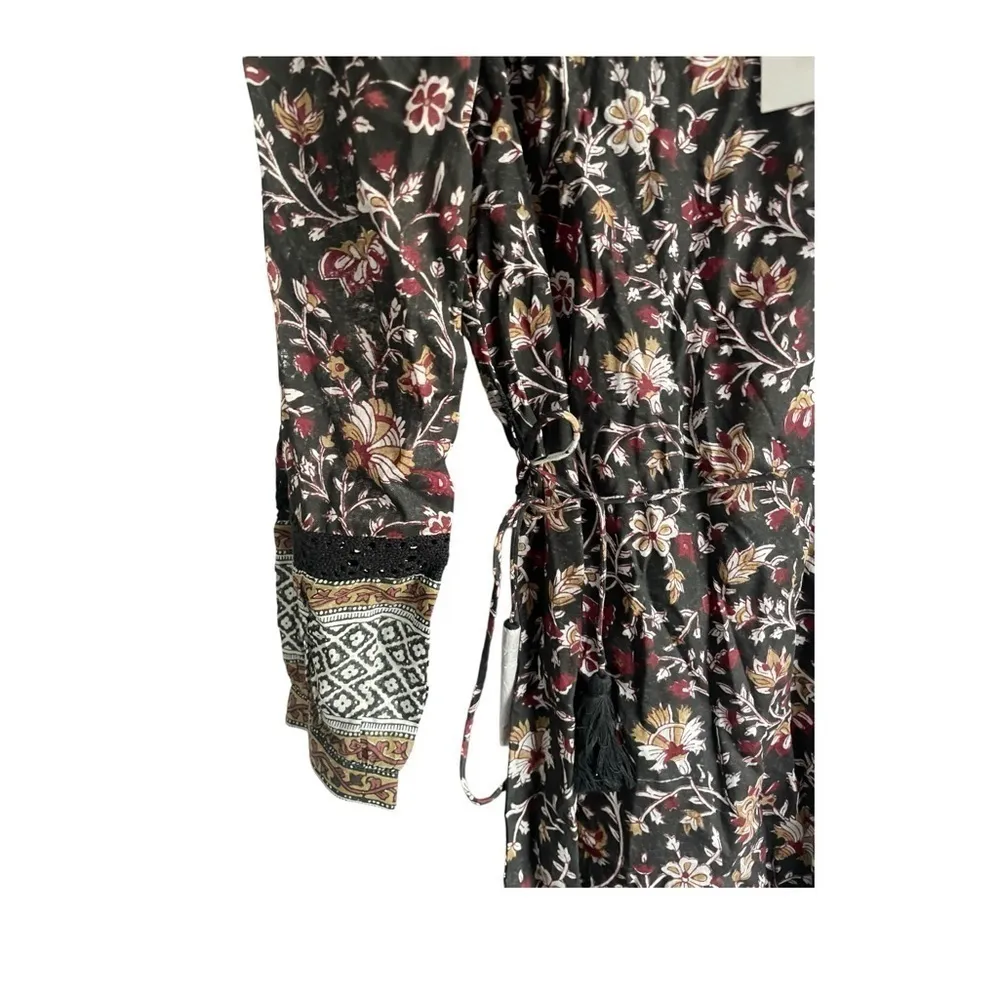 Cleobella Lotus Midi Dress Long Sleeve‎ Floral Cottagecore XS Cotton - Image 11