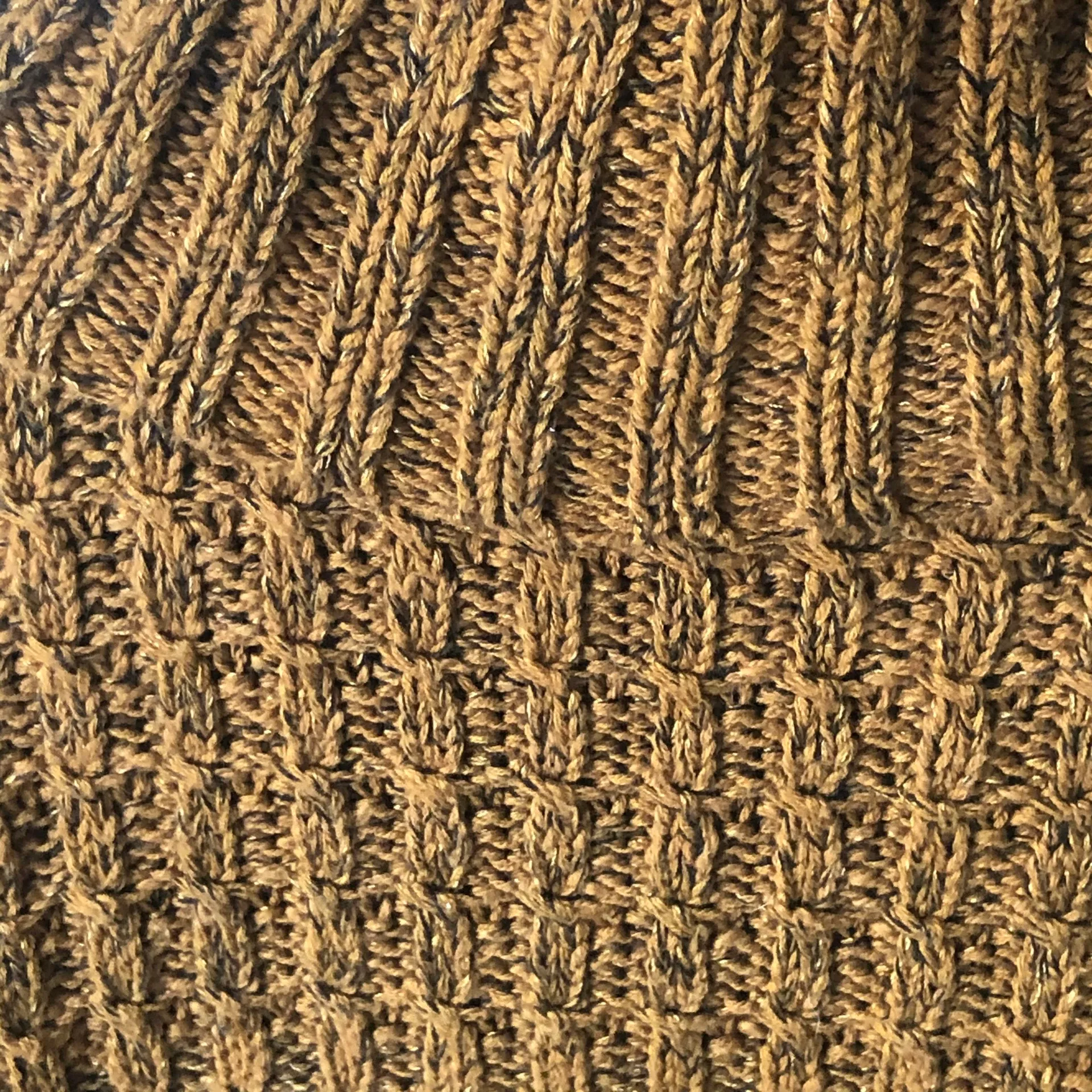 Free People Chunky Turtleneck Sweater Medium - Image 3