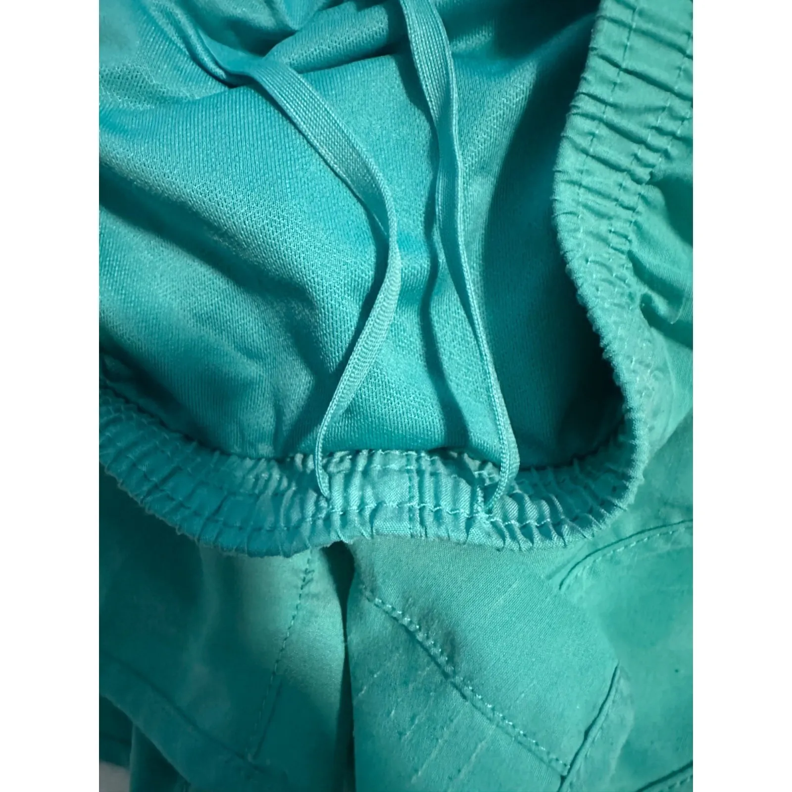 Nike Womens Teal Dri-FIT Running Shorts‎ Size M - Image 7