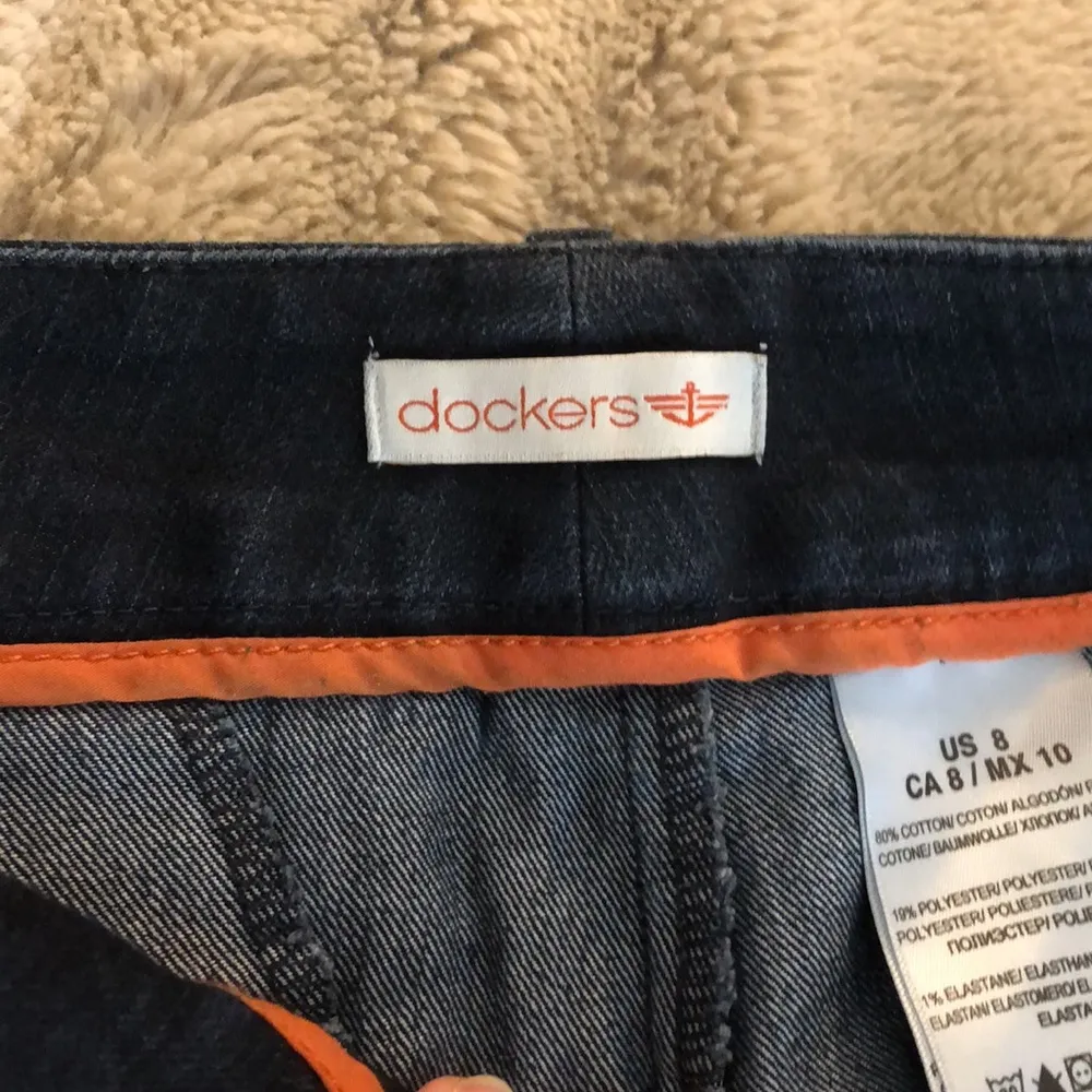 🔹4 for $30 Dockers Dark Wash Bermuda Shorts, size 8 - Image 4