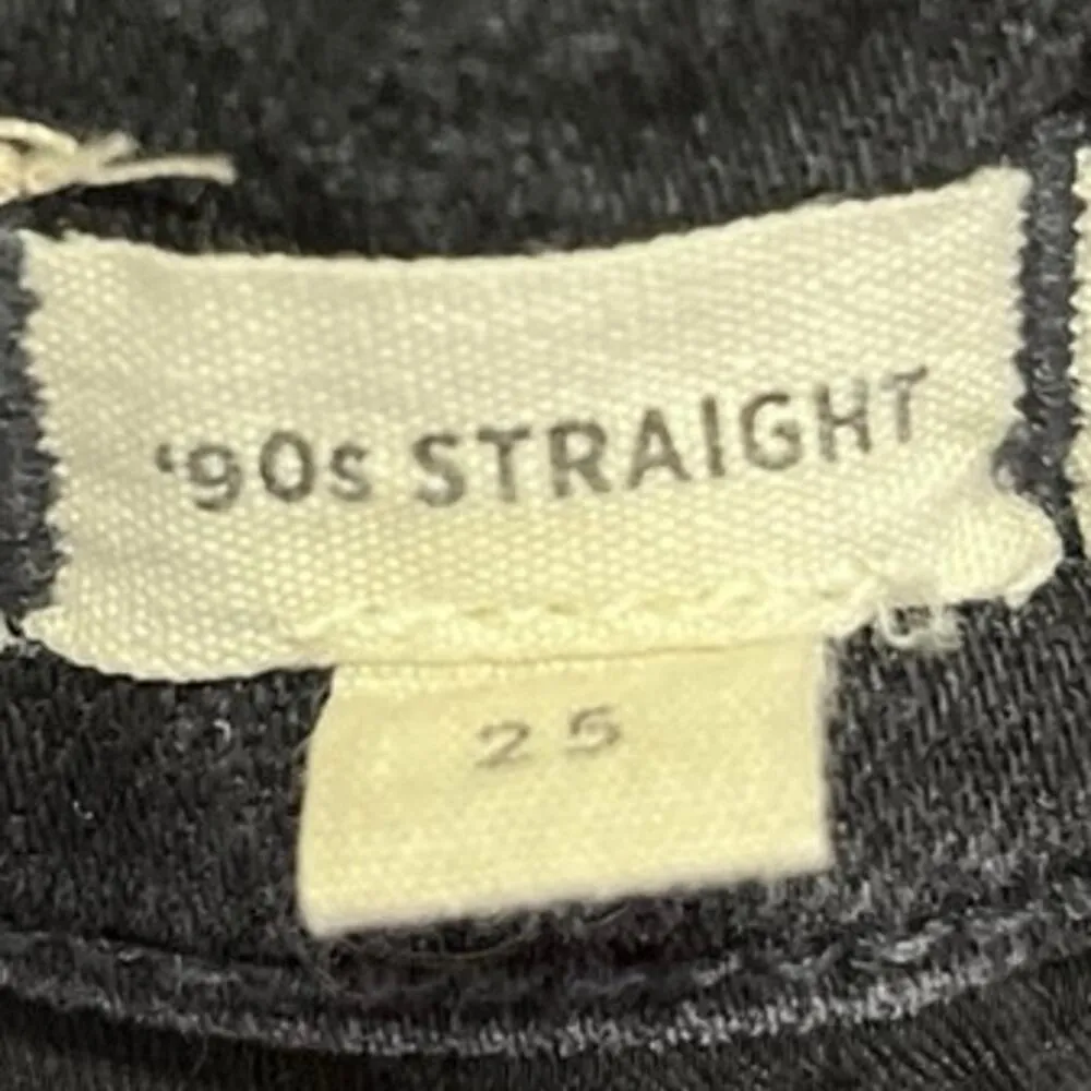 Madewell 90's Straight Womens High Rise Straight Leg Stretch Denim Jeans Size 25 - Image 6