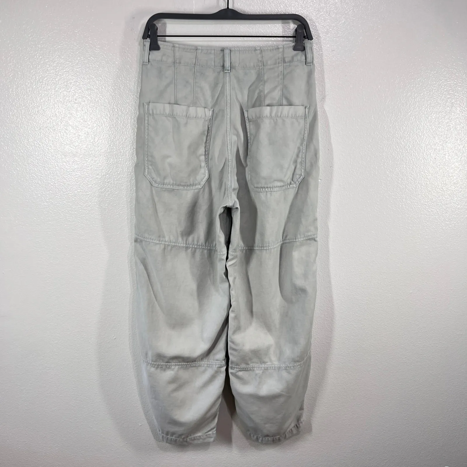 Citizens of Humanity Surplus Utility Pants Sz 28‎ Pleated Wide Leg Gray USA Made - Image 4