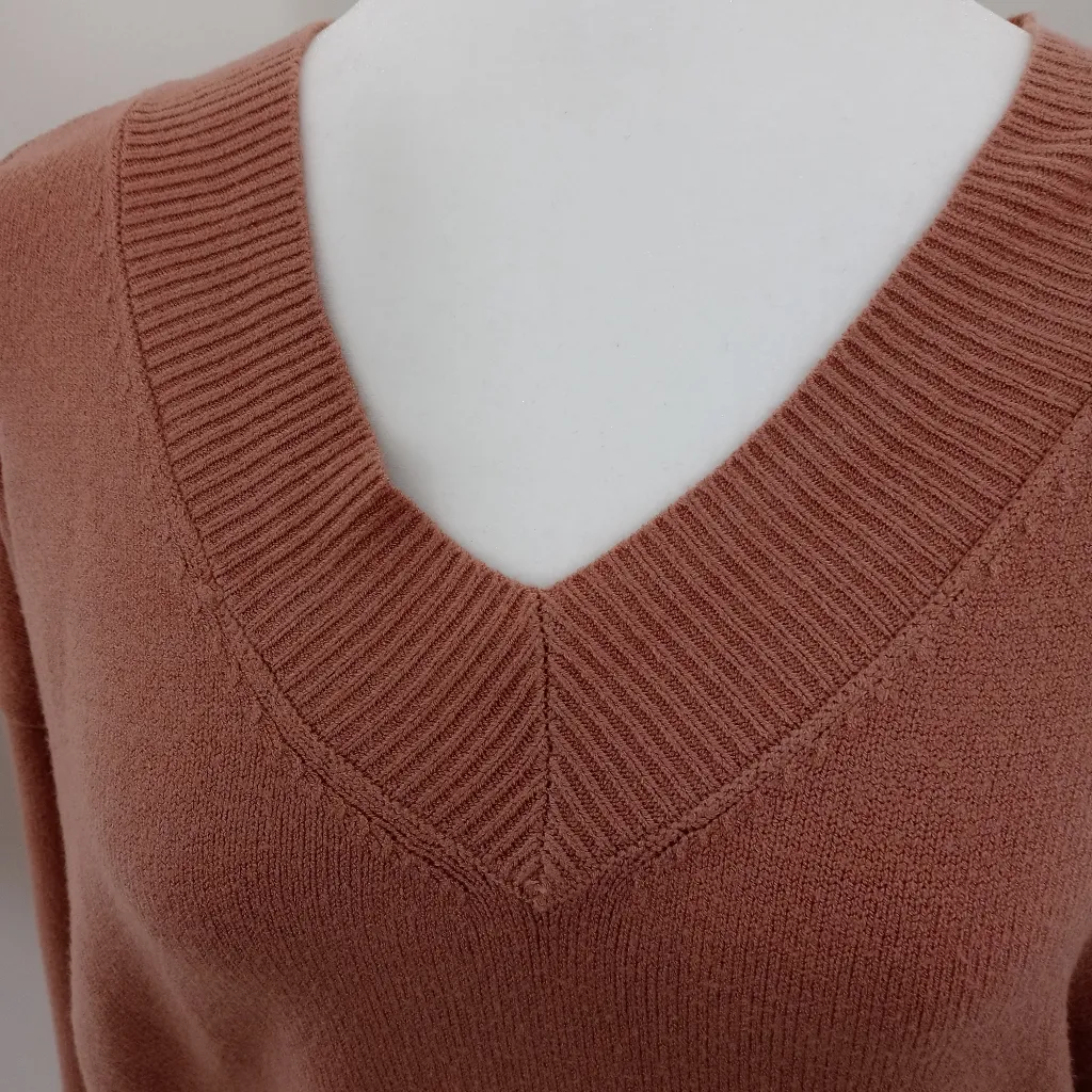 Philosophy Republic Clothing Women's Sweater Size Large Clay - Image 4