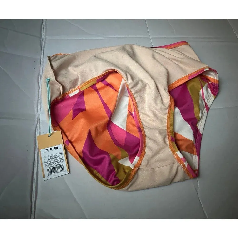Kona Sol Women's High Waist Bikini Bottom size M NWT - Image 3