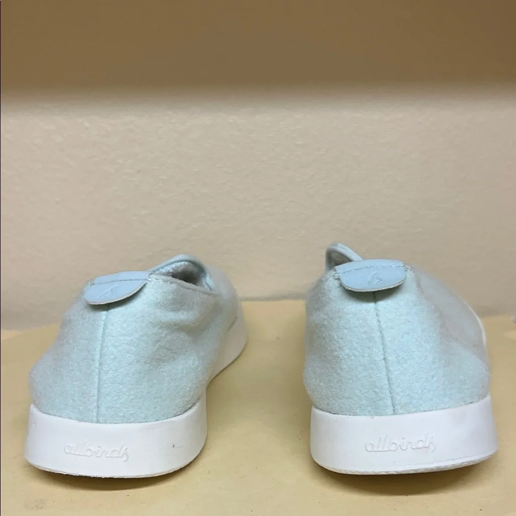 Allbirds Shoes Women Size 9 Green Mint Blue Merino Slip On Comfort Athleisure - Image 4