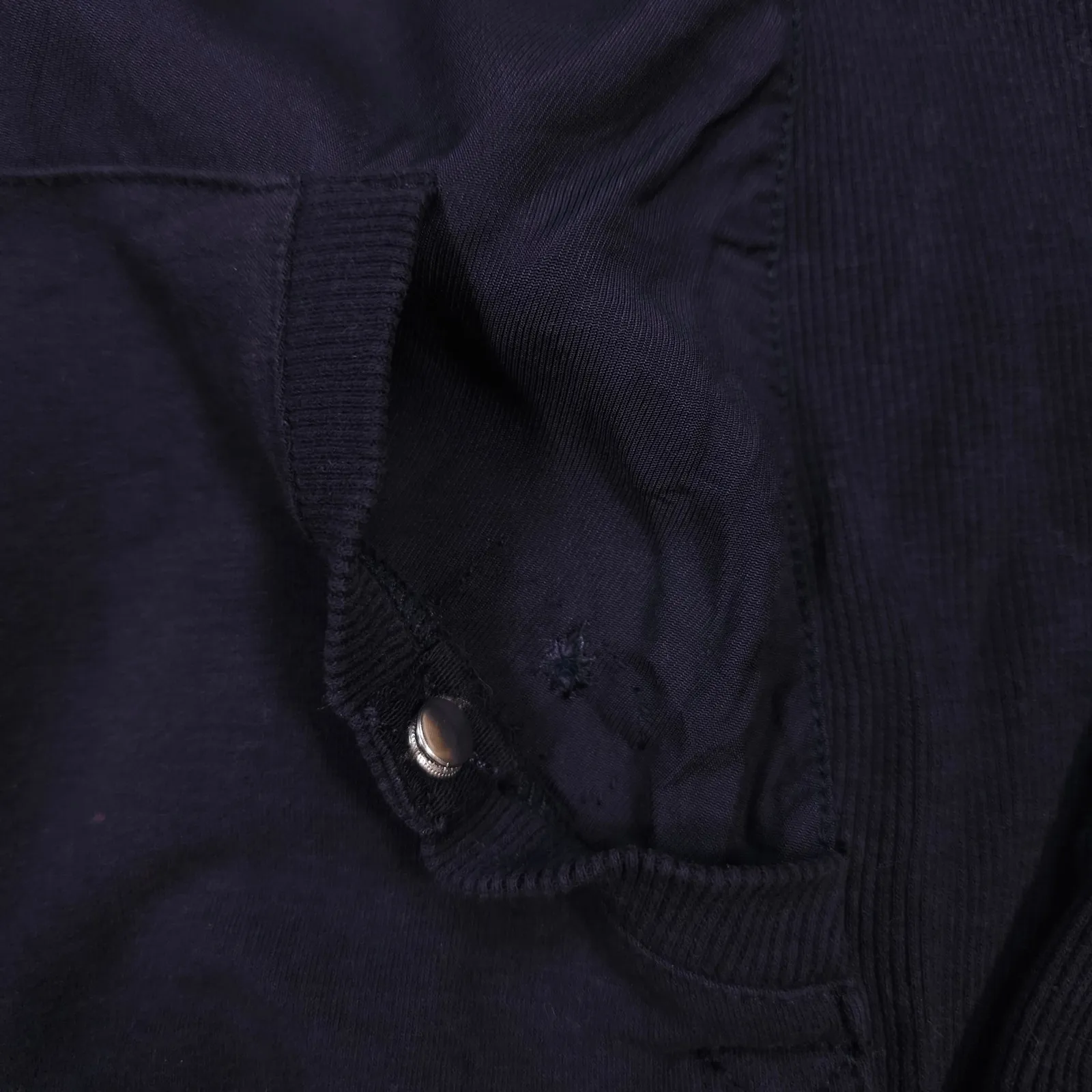 Bogner Lightweight Full Zip Cotton Bomber Jacket Blue Sz Small - Image 7