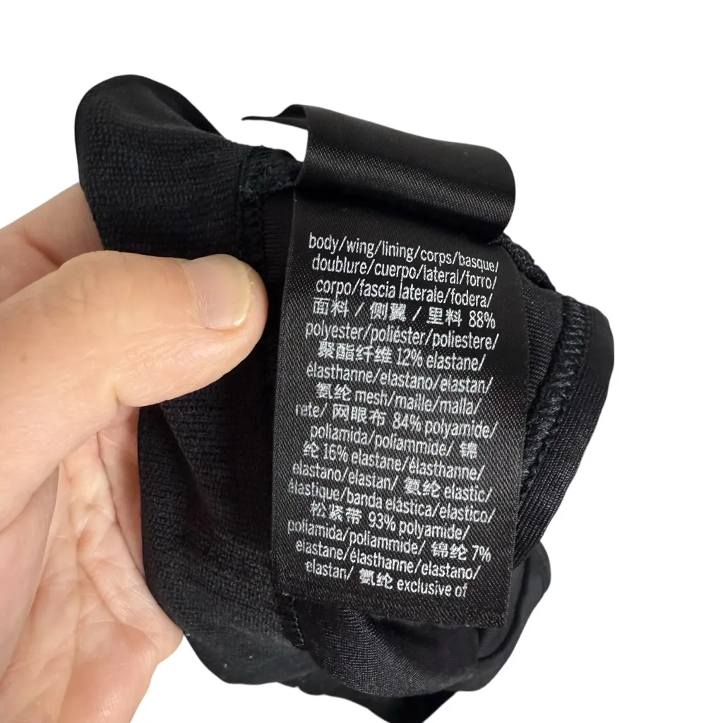 Victoria’s Secret PINK Ultimate Lightly Lined Racerback Sports Bra Black Size S - Image 7