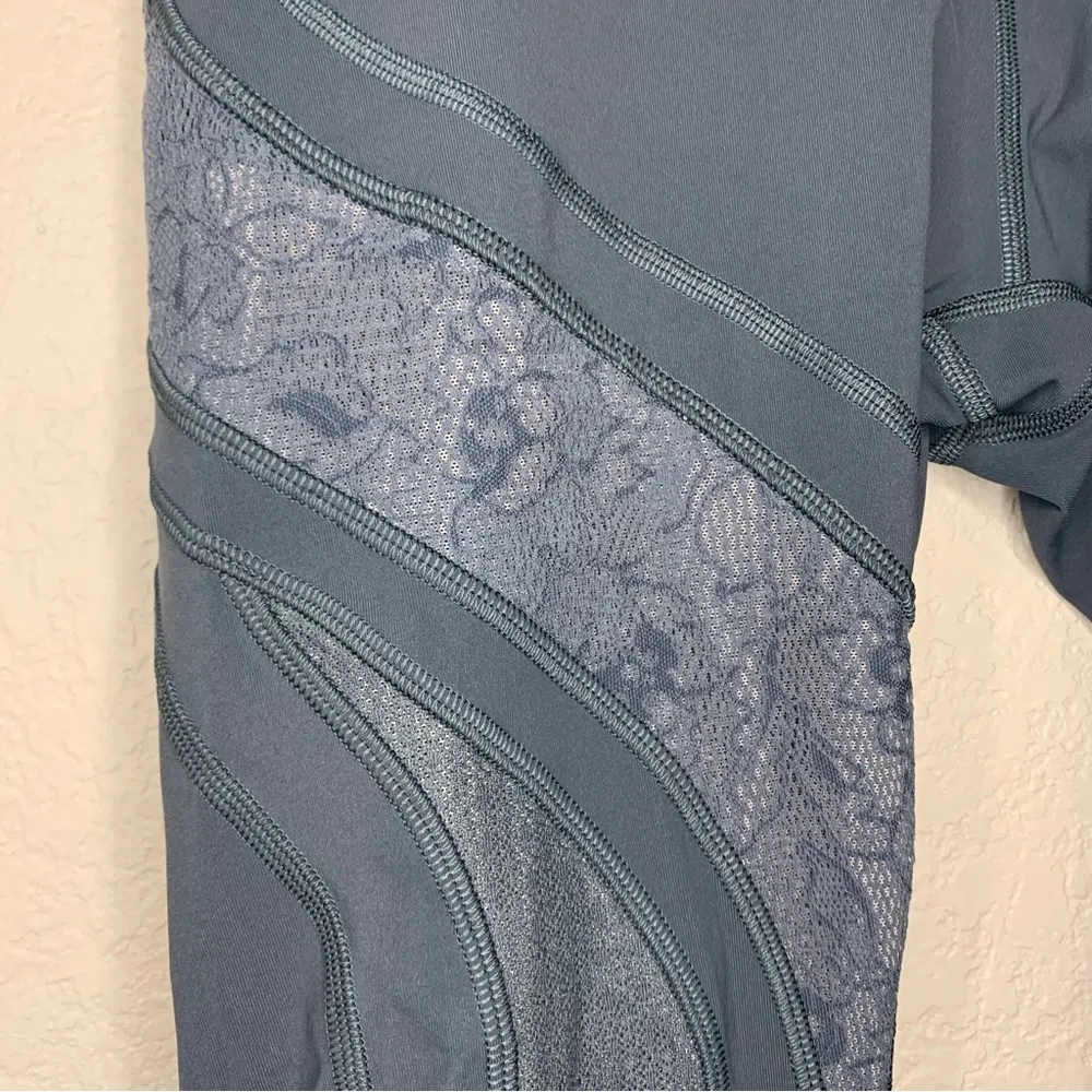 Lululemon Wunder Under High-Rise Tight 25" Lace Size 8 Nightcap - Image 7