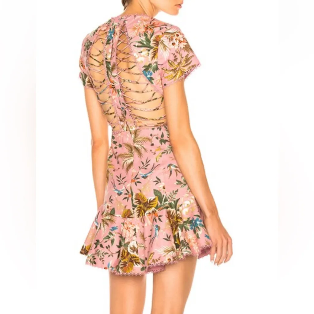 Unbranded Whimsical Sexy Floral Pink Lace - Image 2