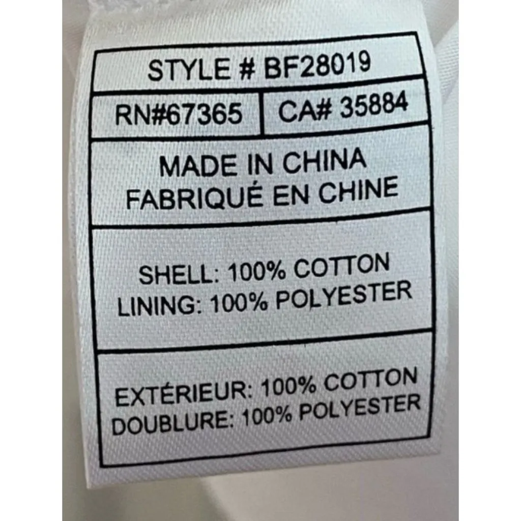 BB Dakota Sleeveless Mini Dress White Eyelete Size 2 Y2K - Image 11