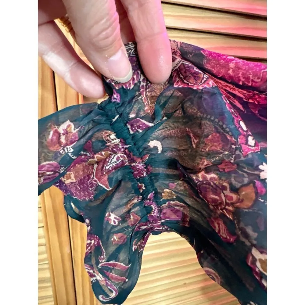 Band of Gypsies We The Free Wrap Dress Size Medium - Image 7