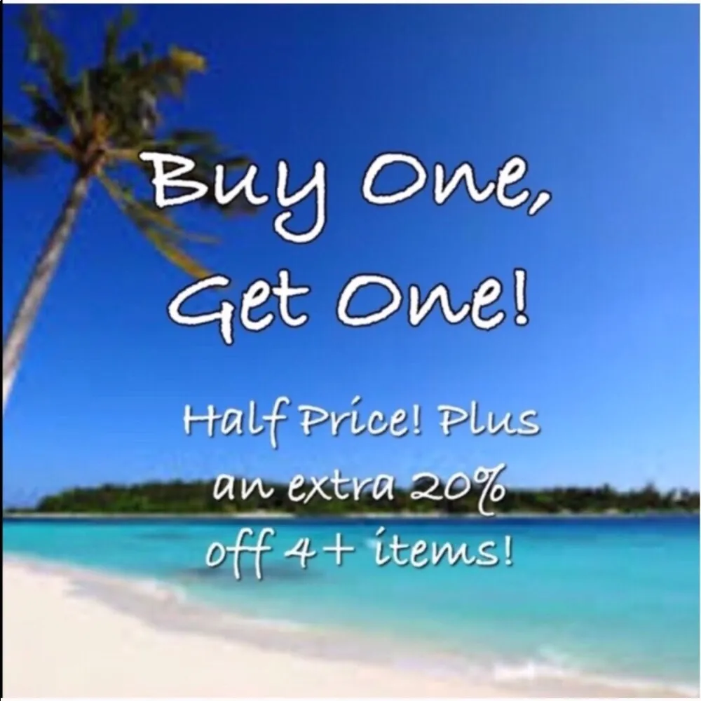 🆕 BONGO scalloped blue crop tank top - Image 6