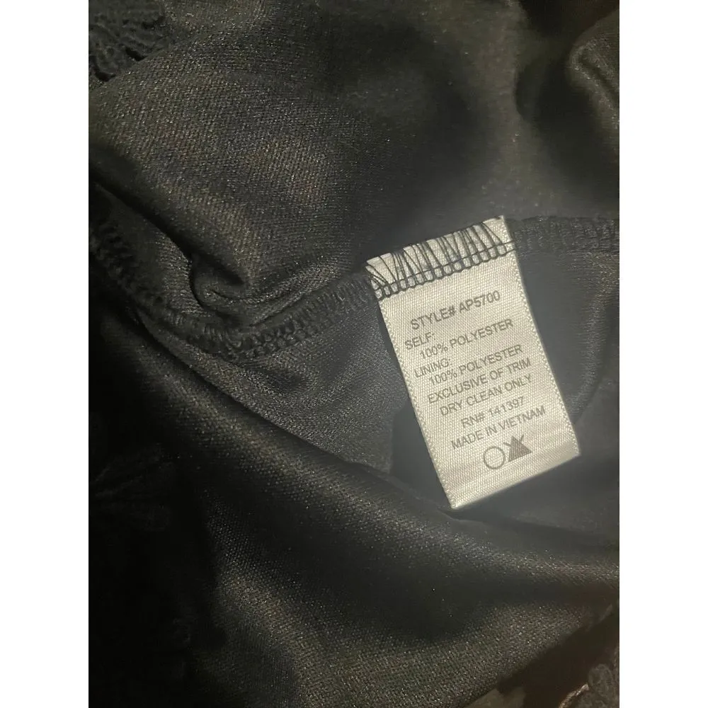 ASTR The Label Womens Roseanne Pleated Black Romper small - Image 11