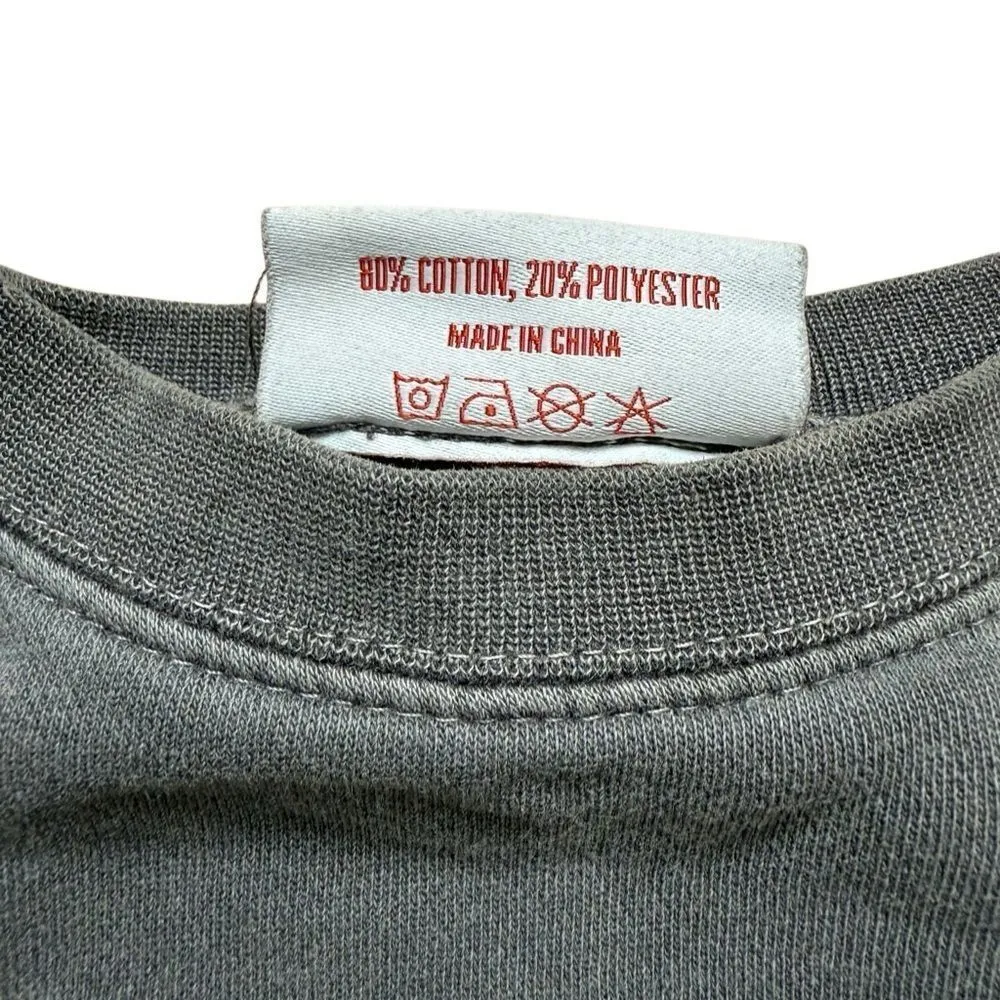 Phenomenal Black Lives Matter Embroidered Sweatshirt Gray Medium Cropped - Image 7