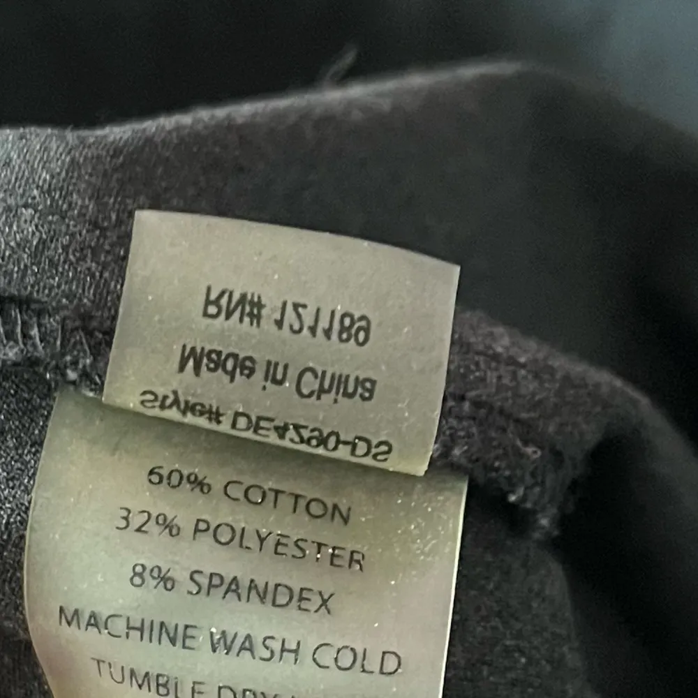 Ecru • Classic Charcoal Grey Pencil Skirt - Image 2