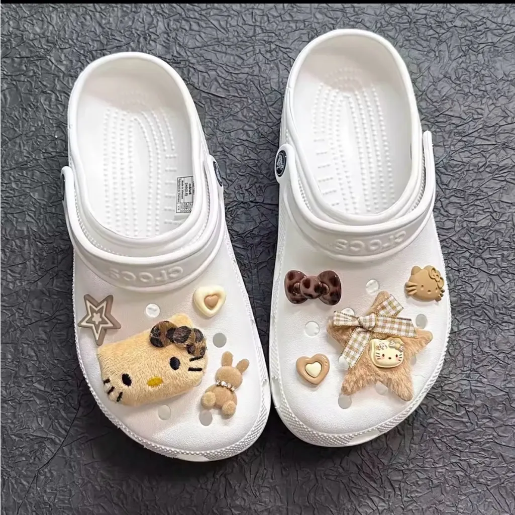 Jibbitz Fancy Charms Set Tan - Image 2