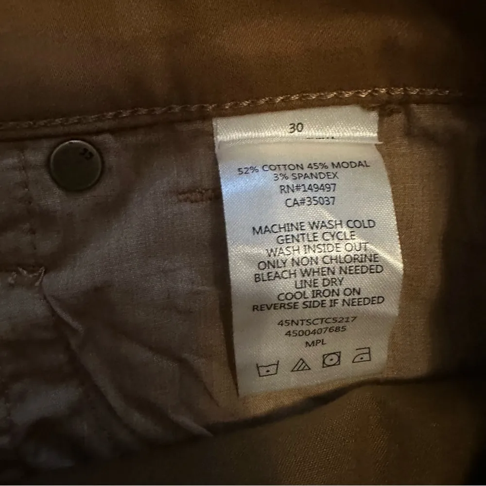 NWT Joe’s Jeans Callie Exposed Button Fly high rise cropped boot maple size 30 - Image 9