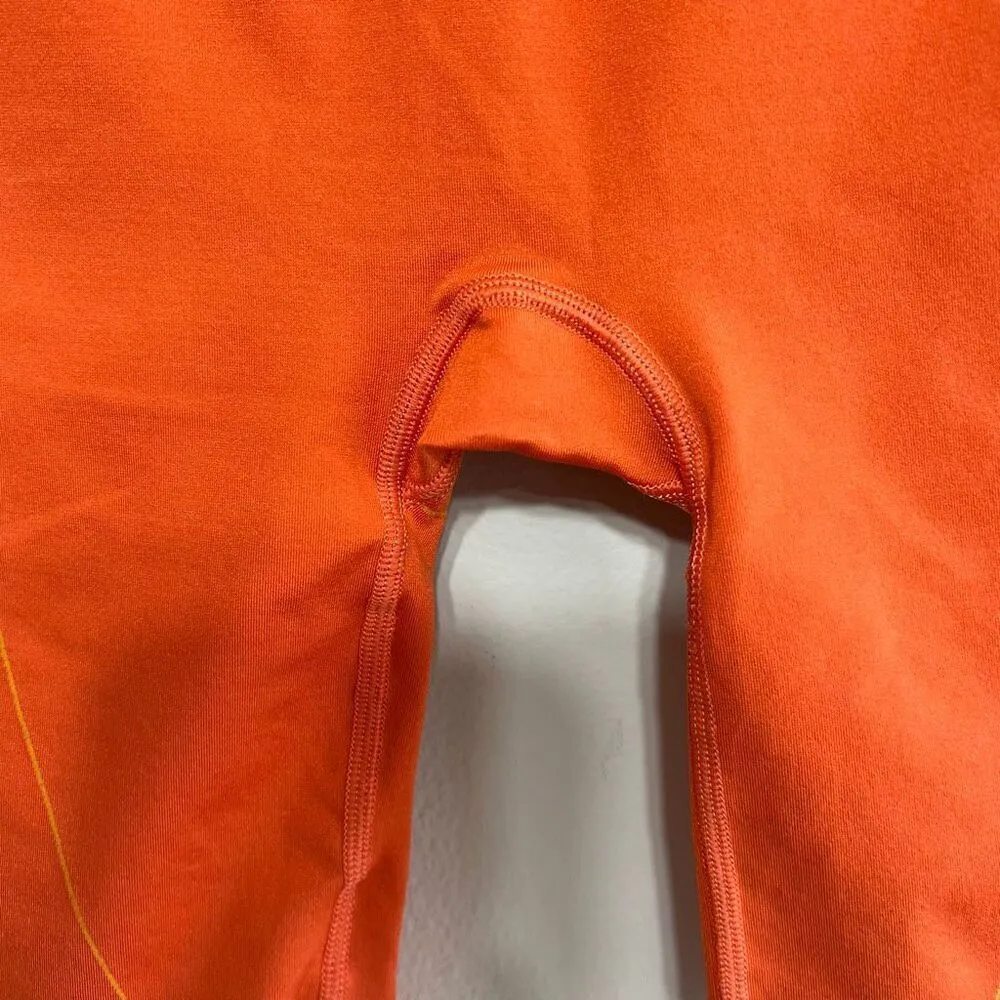 Gymshark Apex Orange Seamless Shorts Large Women - Image 3