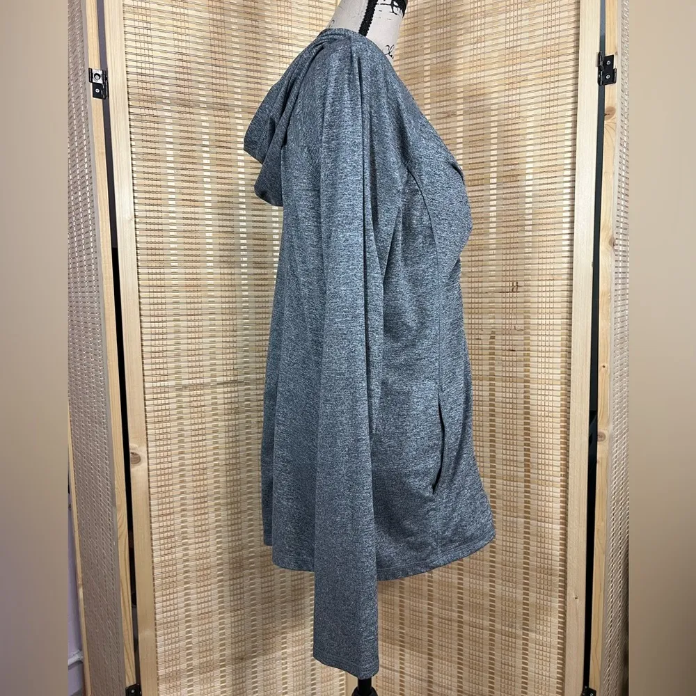 RBX Lightweight Hooded Jacket Gray Size XL - Image 3