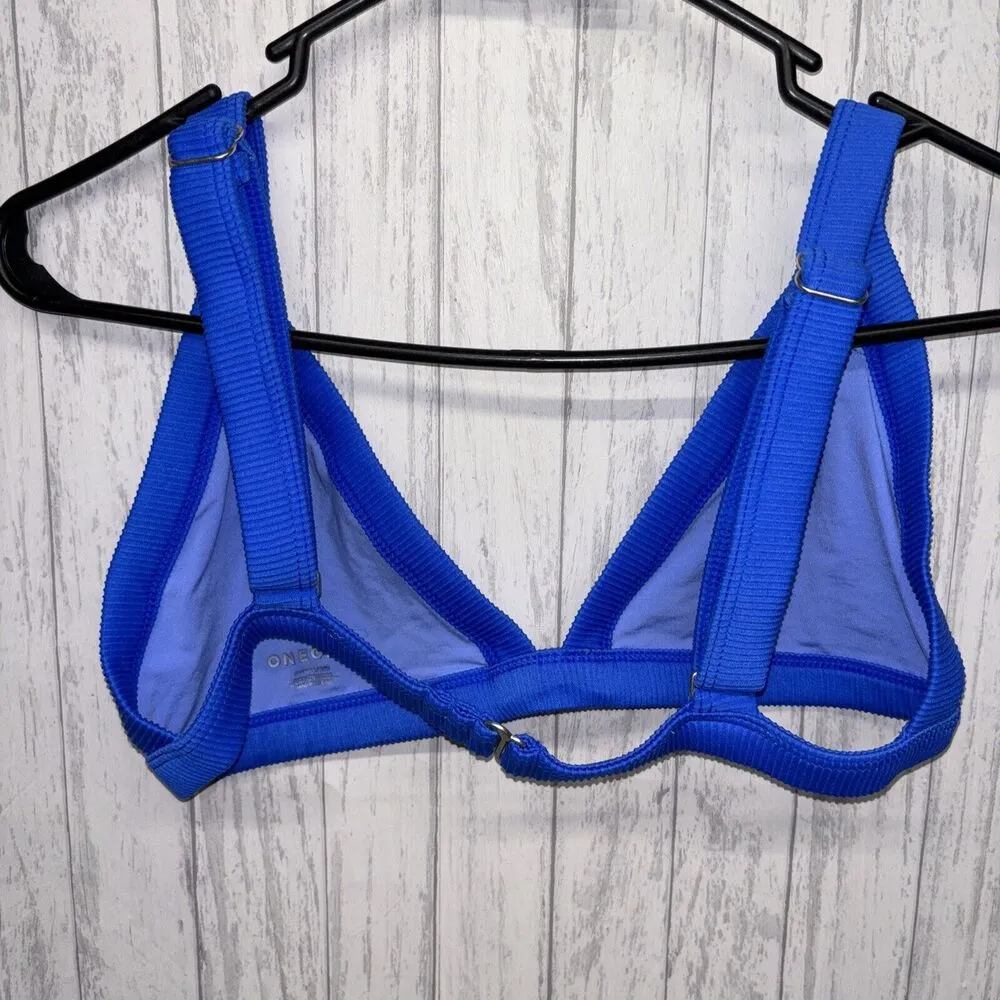 Womens Size XL Oneone Swim Top Blue - Image 2