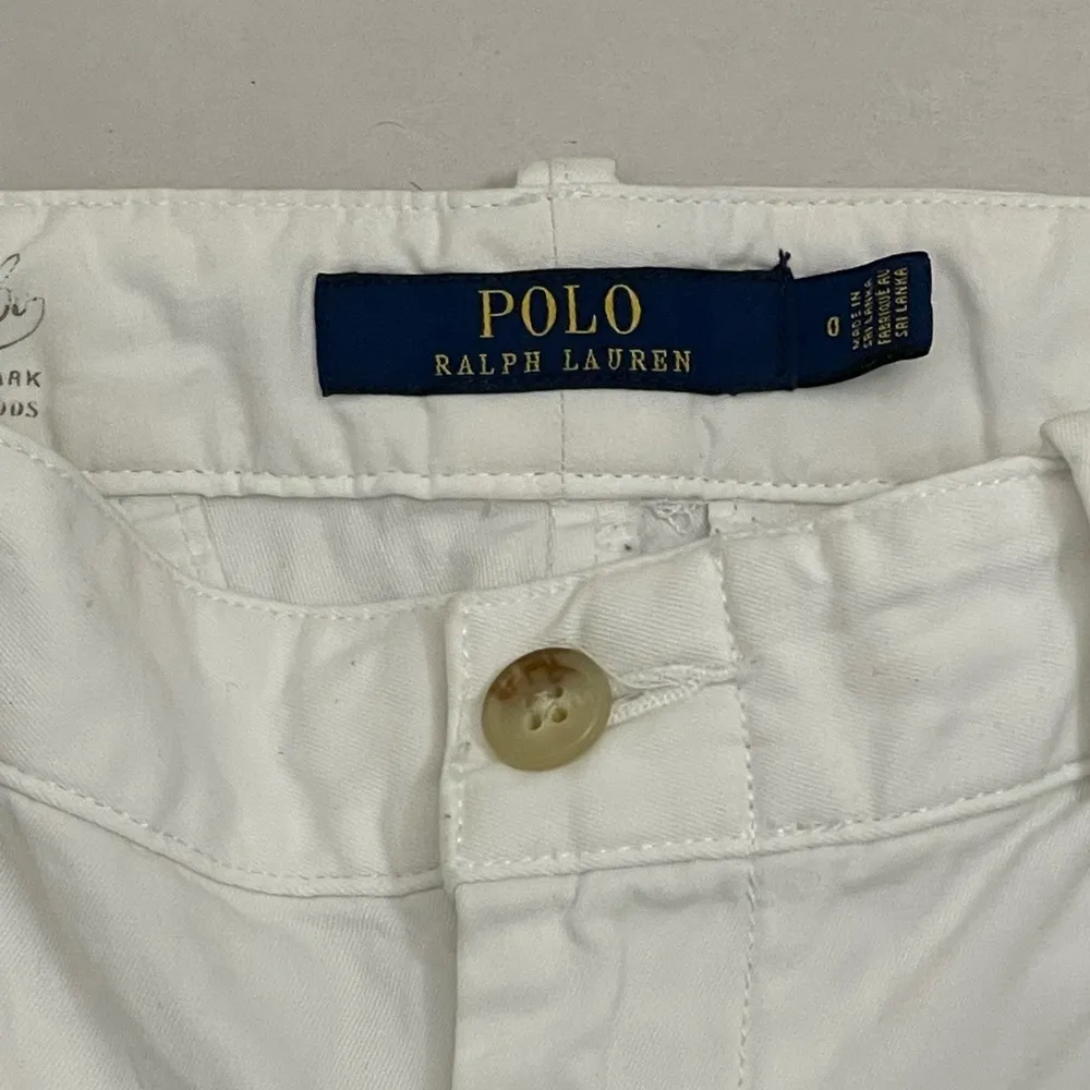 Polo Ralph Lauren White Bermuda Short Size 0 - Image 3