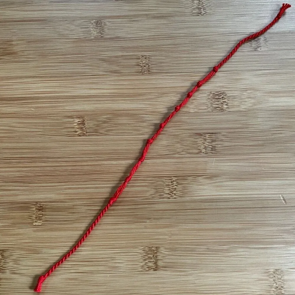 Valeria Woven Bracelet anklet trendy comfortable tie embroidery thread woven gif - Image 3