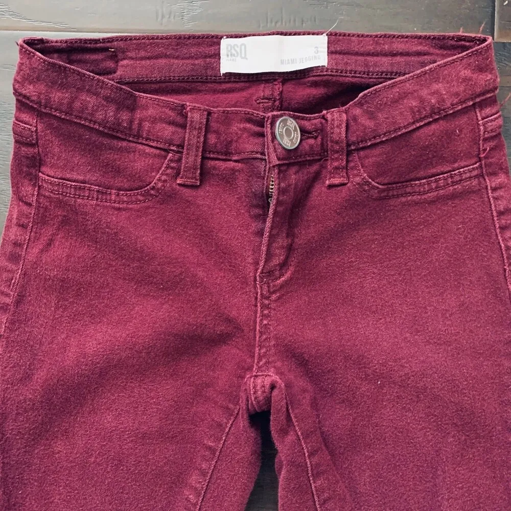 Women's RSQ Jeans Miami Jeggings Super Skinny Stretchy Legging Jeans | Size: 3 - Image 6