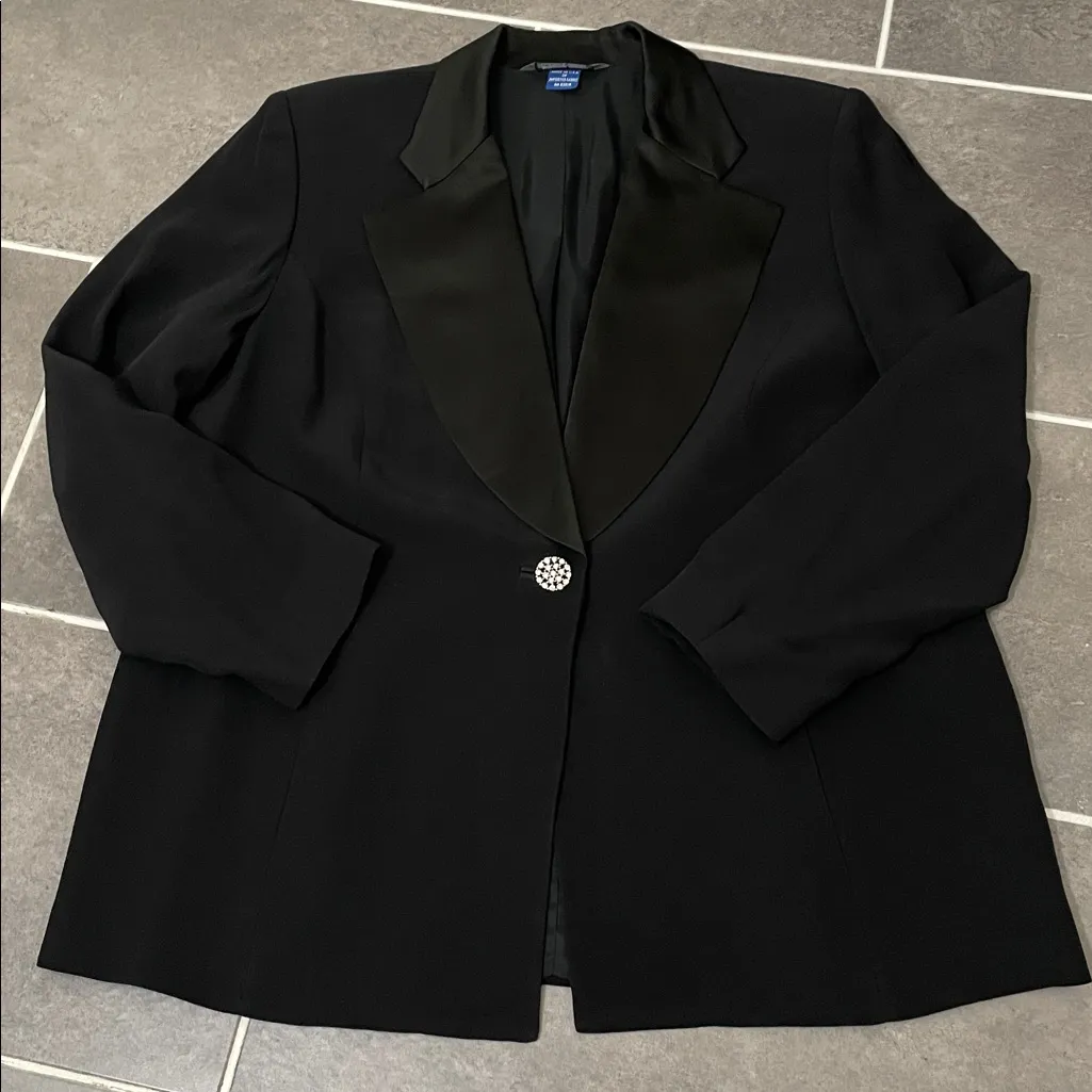 Austin Reed Formal Tuxedo Jacket size 18 Black - Image 2