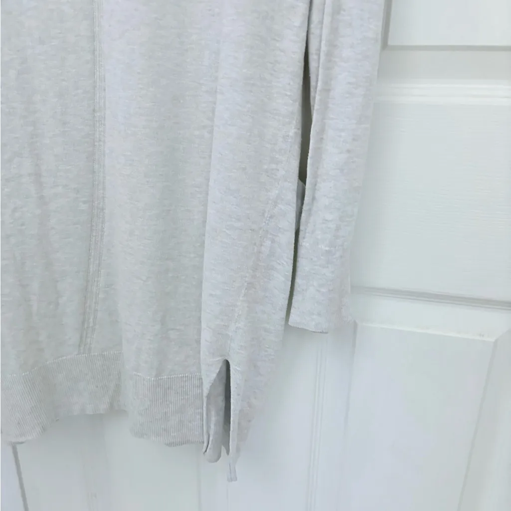 Old Navy Long Length Light Weight Open Front Cardigan in Light Grey - Image 8