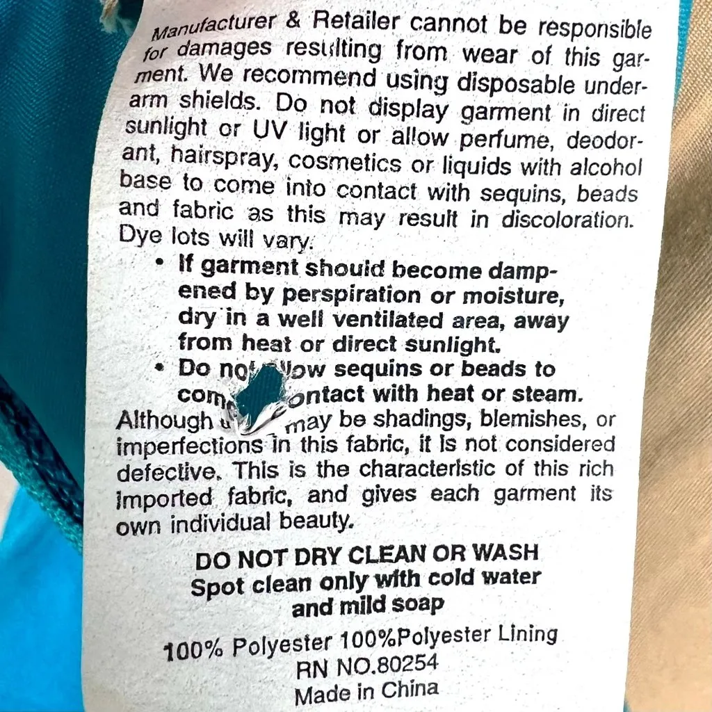 Alyce Designs Blue Sleeveless Ball Gown 4 Beaded Formal Sweet 16 Quinceañera - Image 10