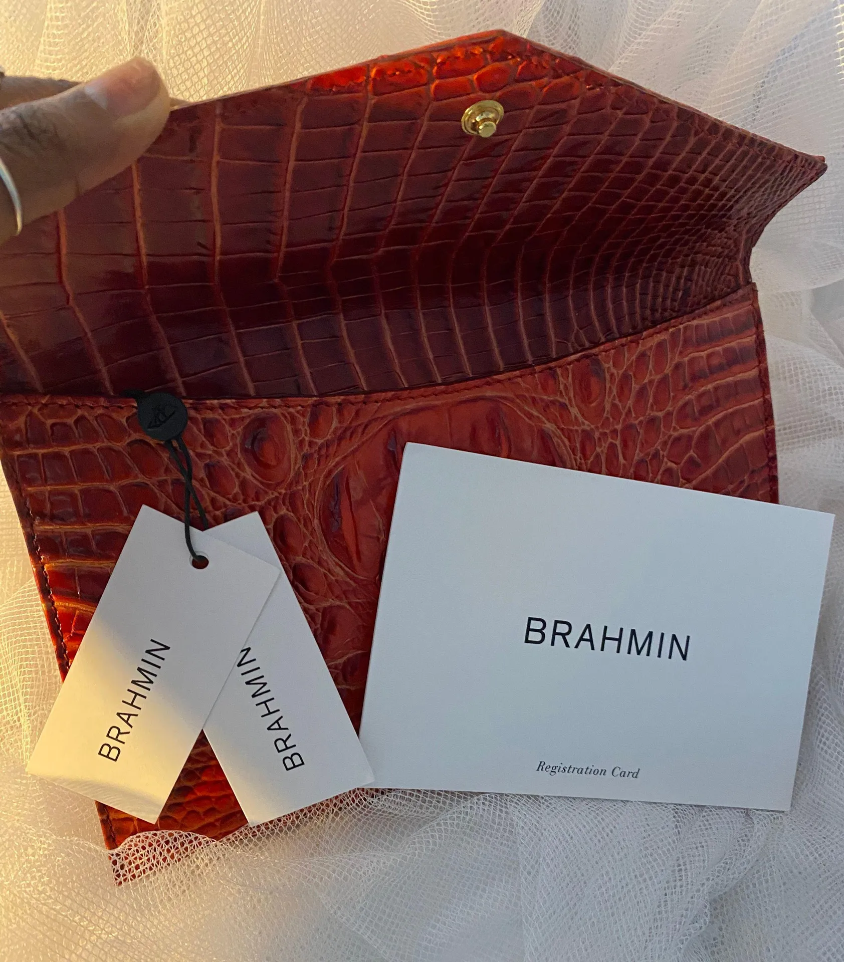 Brahmin Envelope clutch - Image 8