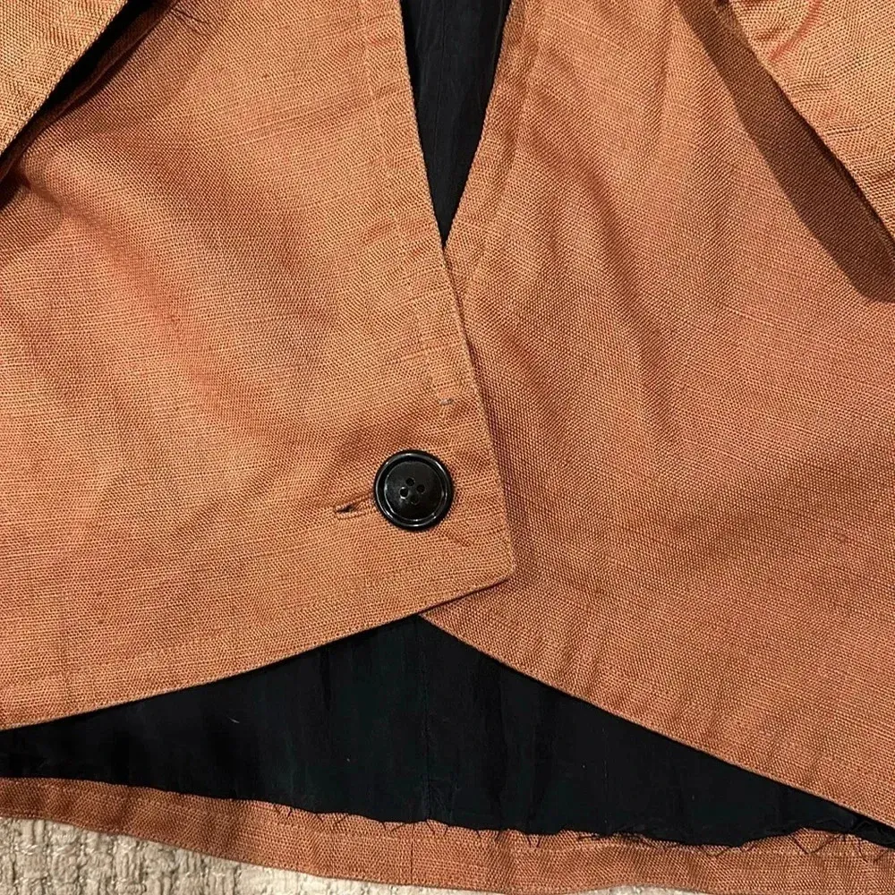 SUIT 101 CAÑÓN DRIVE BH Blazer women’s suite 101 size 12 Brown - Image 3