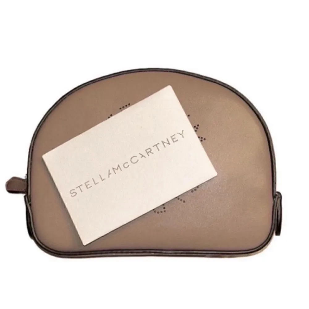 Stella McCartney Rose Pink Leather Pouch - Image 5
