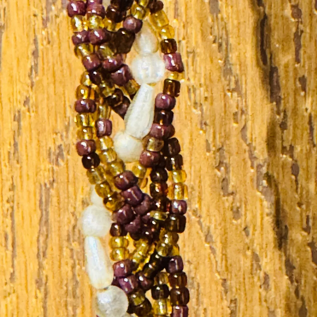 Mary Frances Iconic Green Brocade Floral Beaded Jeweled Minaudiere Bag. Gold - Image 13