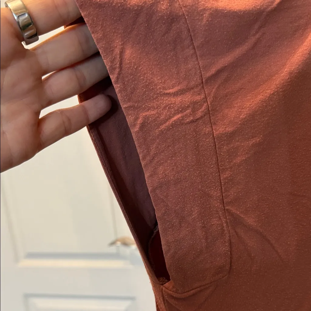 Soma Cool Nights Pajama Set V-Neck Top & animal Printed Pants Size L - Image 5