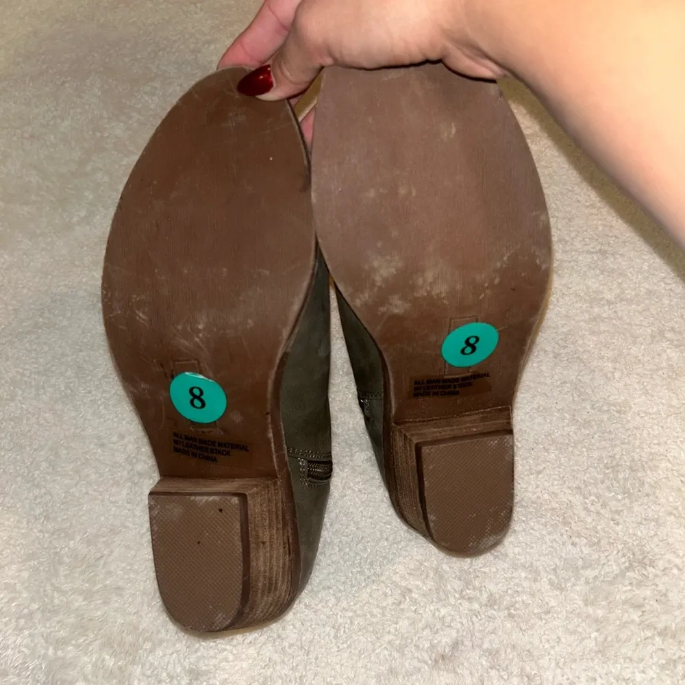 NEW Dolce Vita Sage Green Boots Size‎ 8 - Image 3