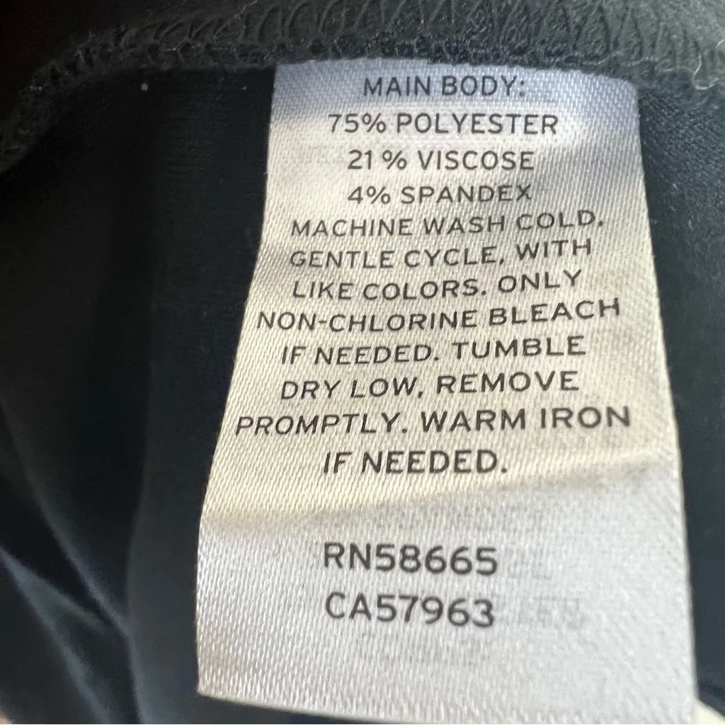 Open Edit Scoop Neck Midi Dress in Black Size Small - Image 6