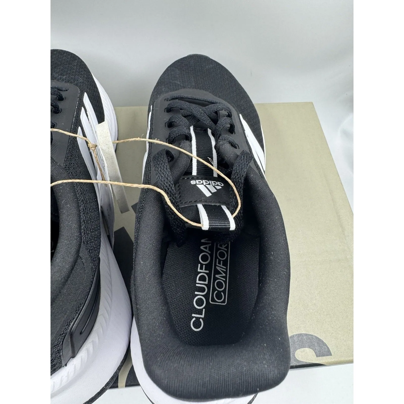 ADIDAS X_Plrpath Running/Walking Shoes Women's Size 7.5 Black/White JR7183 NEW - Image 8