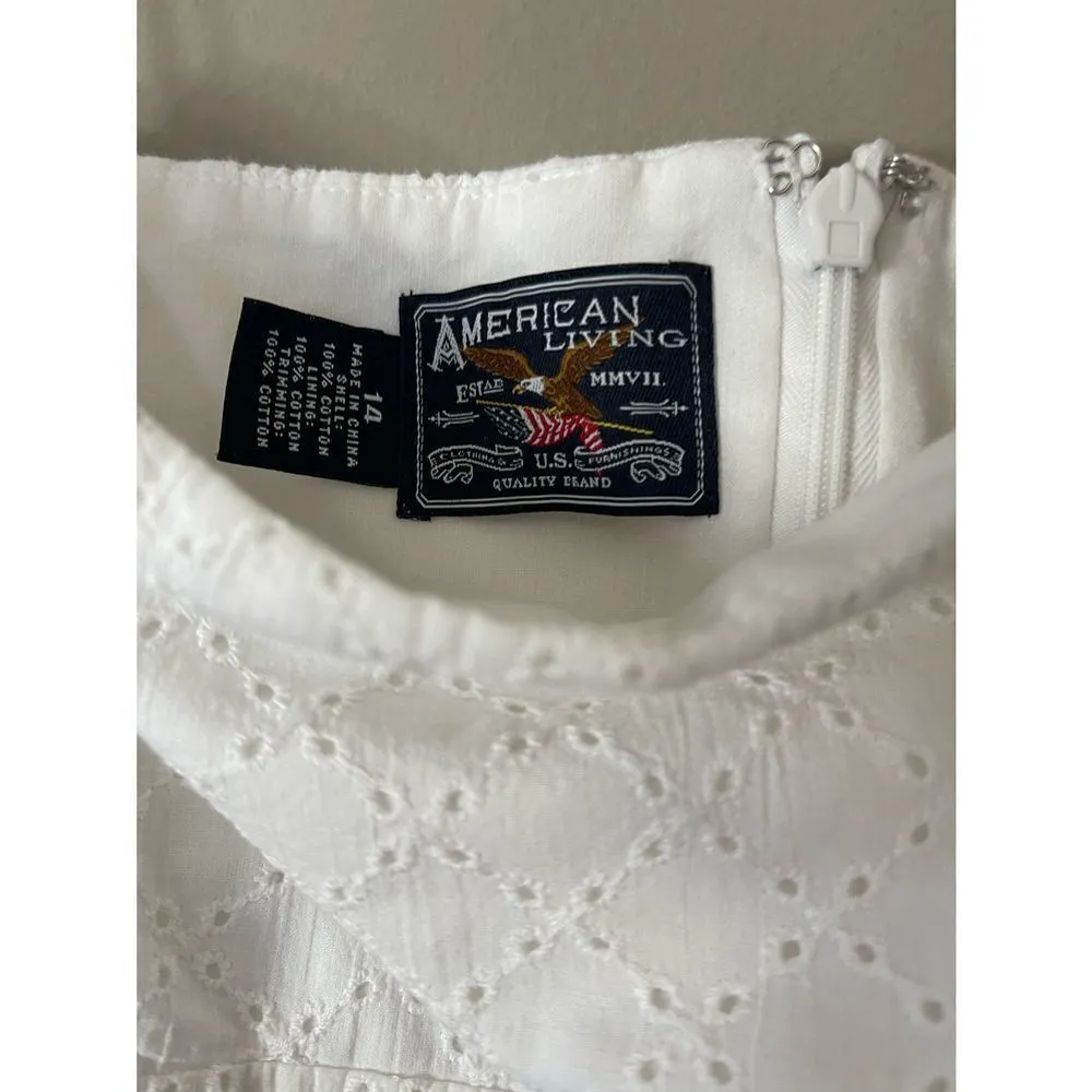 American living cotton eyelet dress - Image 5