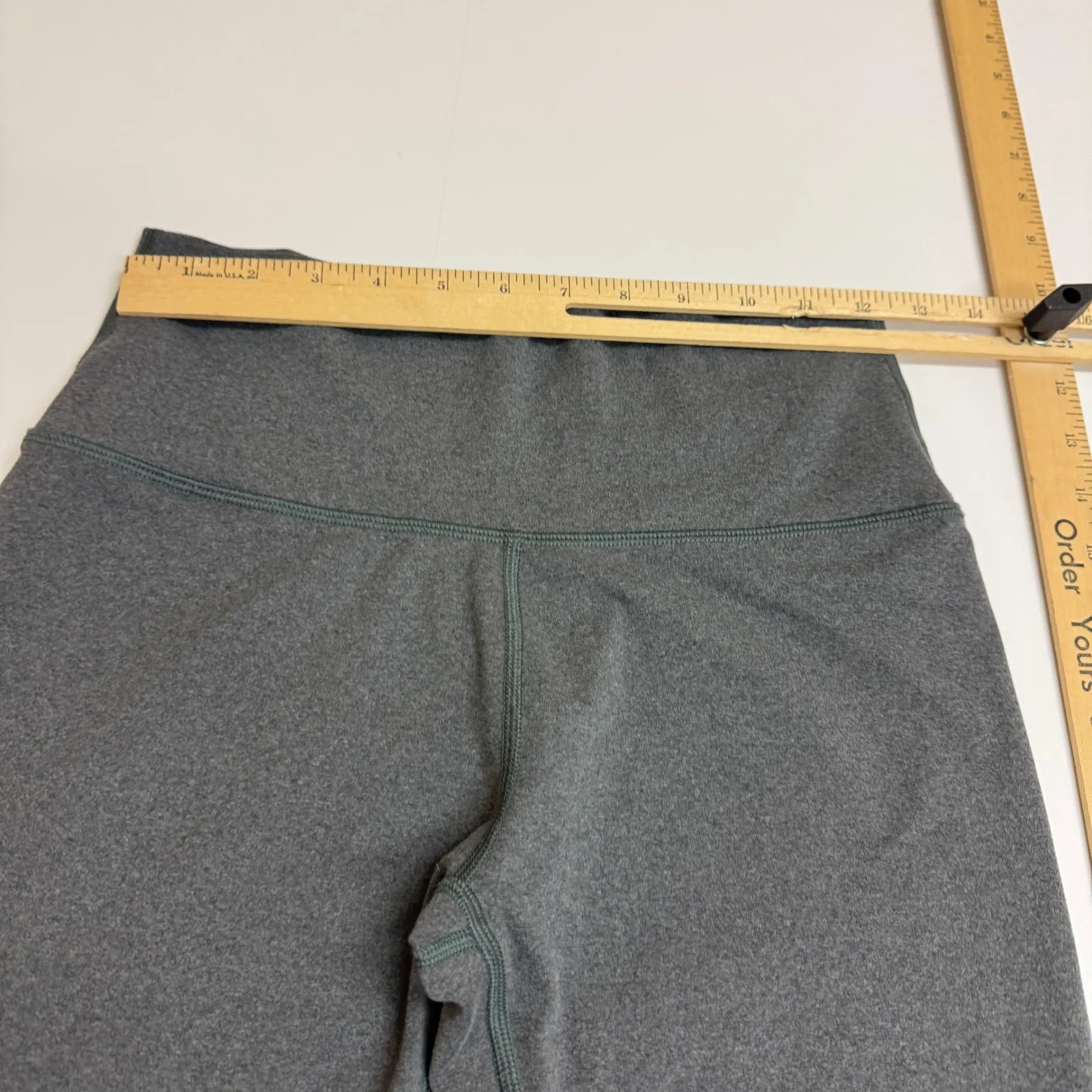 Aerie OFFLINE Leggings Womens Medium Real Me High Waisted Charcoal Grey - Image 6