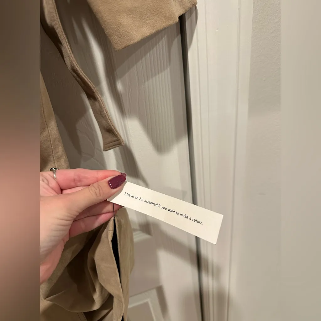 Reformation Veda Ashland Leather Trench - Image 7