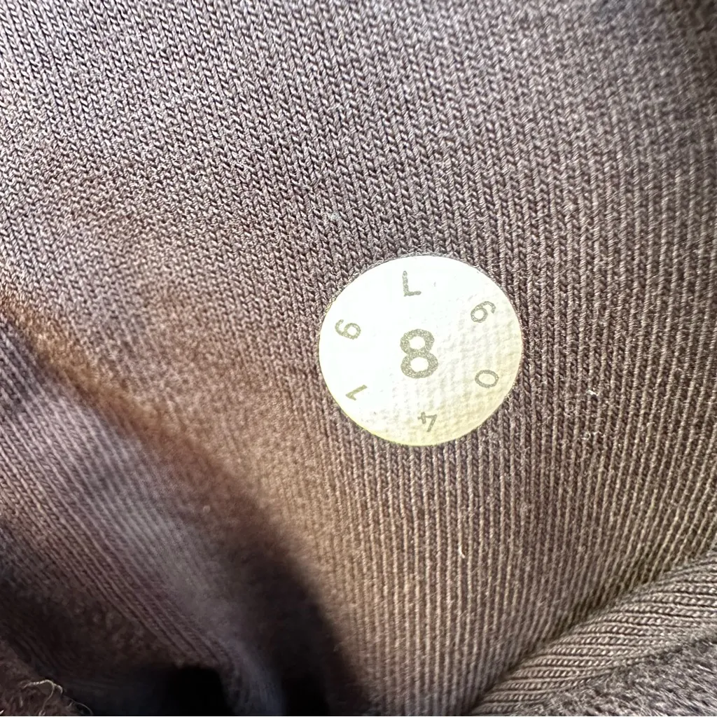 Lululemon Scuba Hoodie *Light Cotton Fleece (First Release) Size 8 Black - Image 9